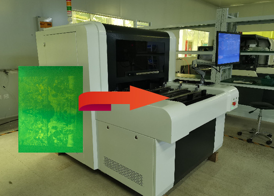 Ткань машины выдержки PCB лазера ISO9001 сразу УЛЬТРАФИОЛЕТОВАЯ