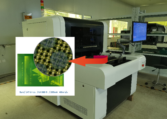 технология DLP машины 900x1000mm DMD выдержки PCB 1270dpi УЛЬТРАФИОЛЕТОВАЯ